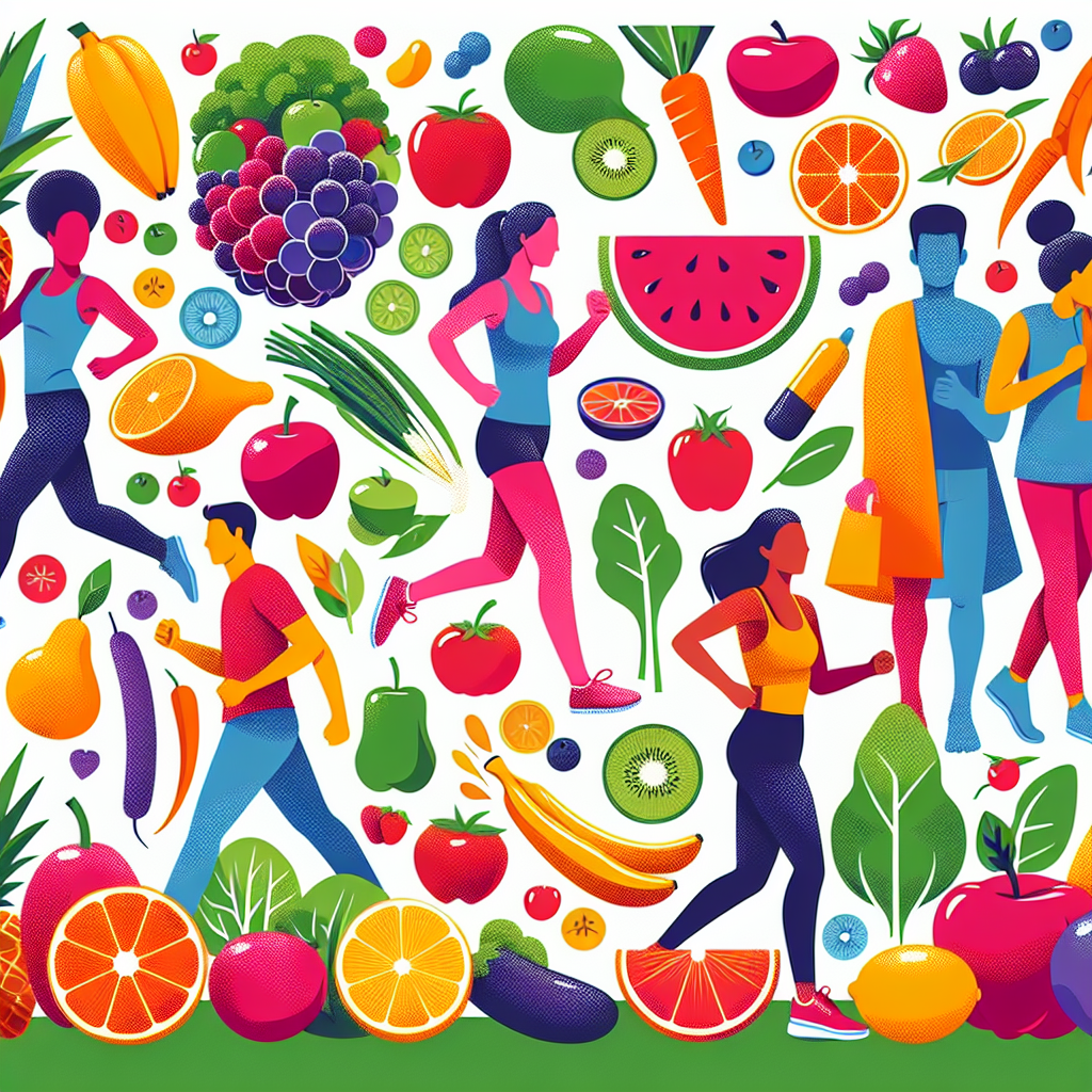 Poster Kreatif Gaya Hidup Sehat yang Mudah Digambar untuk Semua Usia