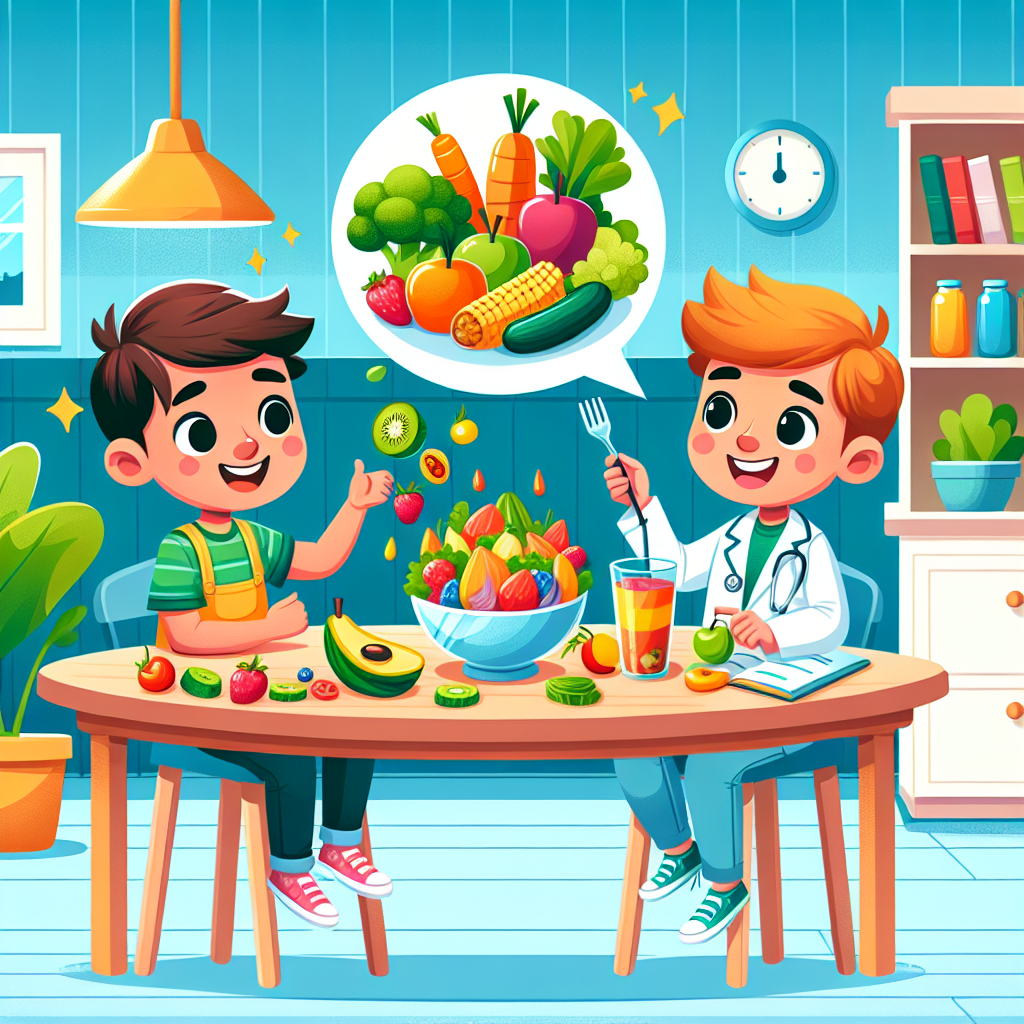 Poster Makanan Sehat Kartun: Inspirasi Kreatif untuk Edukasi Anak-anak